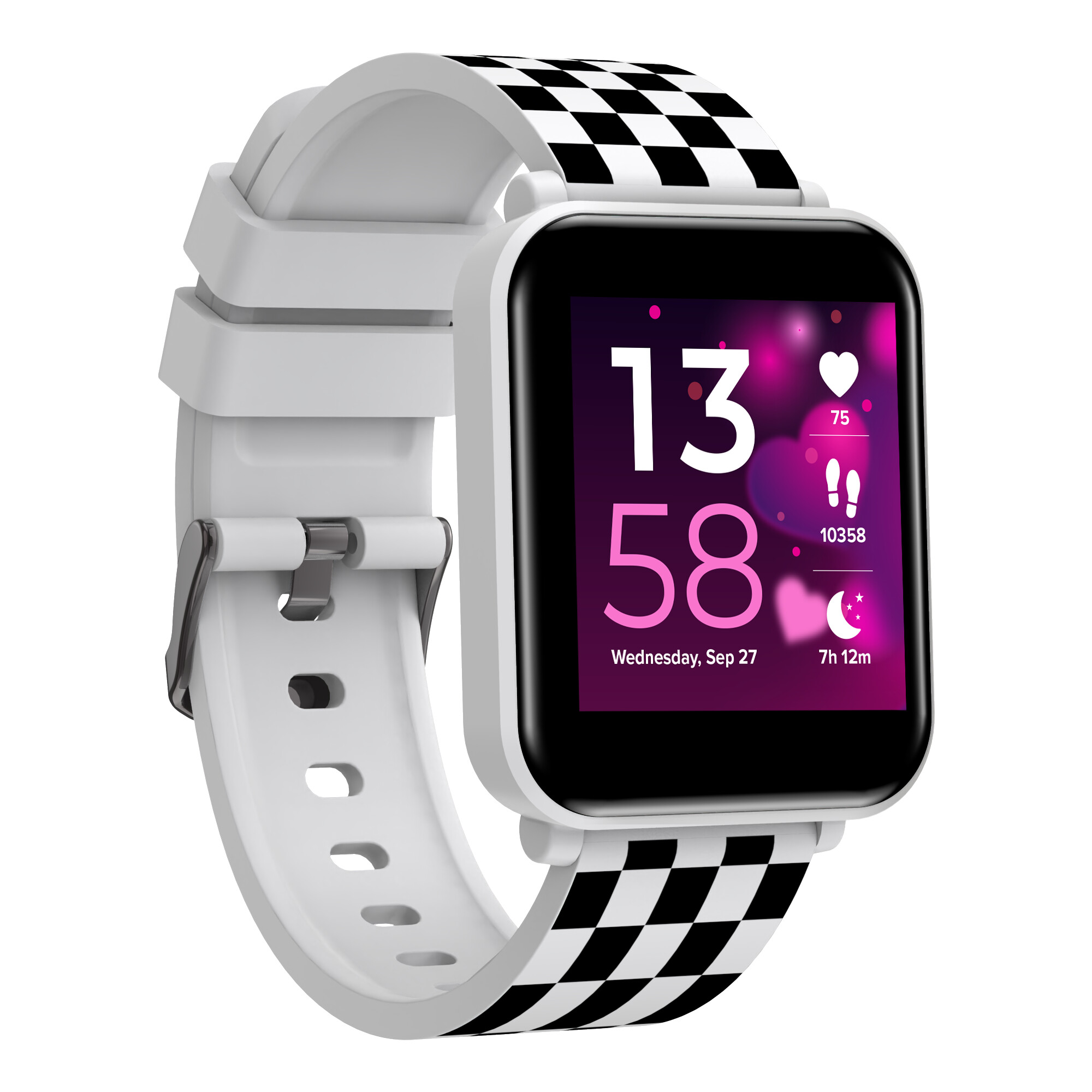 Smartwatch pentru copii Dual Bluetooth Music, Alb, 1 bucata, Canyon