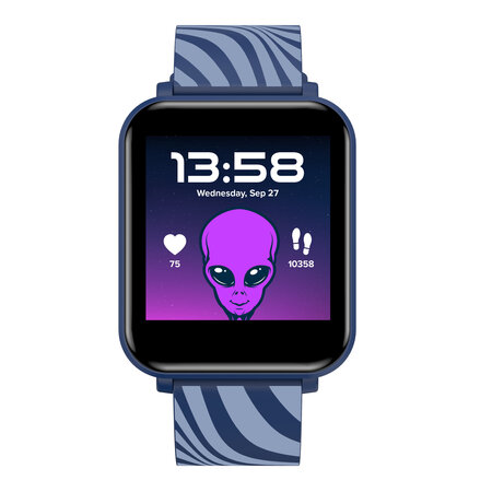 Smartwatch pentru copii Dual Bluetooth, Albastru, Music, 1 bucata, Canyon 728070
