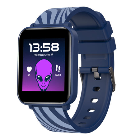 Smartwatch pentru copii Dual Bluetooth, Albastru, Music, 1 bucata, Canyon 728071