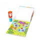 Caiet de activitati cu stampila pentru autocolante Sticker WOW!, Tigrisor, 3 ani+, Melissa & Doug 728139