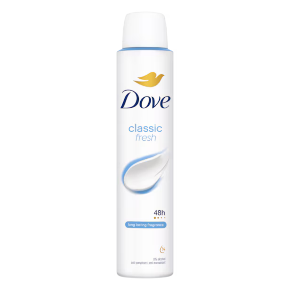 Deodorant spray Women Classic, 250 ml, Dove