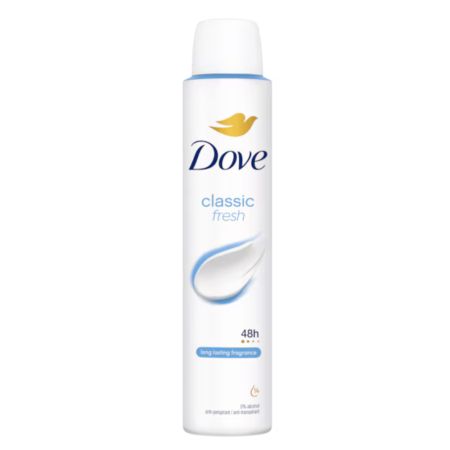 Deodorant spray Women Classic, 250 ml, Dove