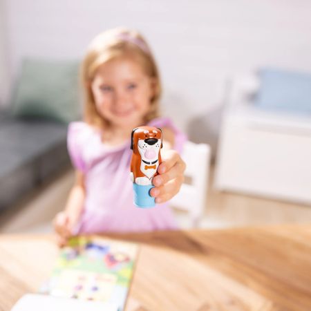 Caiet de activitati cu stampila pentru autocolante Sticker WOW!, Catel, 3 ani+, Melissa & Doug 728189
