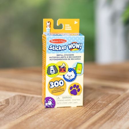 Rezerva autocolante Sticker WOW!, Catel, 3 ani+, 300 bucati, Melissa & Doug 728218