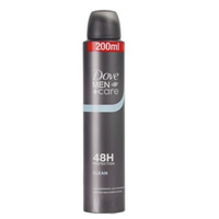 Deodorant spray Men Clean, Clean, 200 ml, Dove