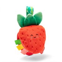 Jucarie multisenzoriala pentru bebelusi, 18 cm, Capsunica, 0 luni+, 1 bucata, Melissa & Doug