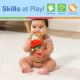 Jucarie multisenzoriala pentru bebelusi, 18 cm, Capsunica, 0 luni+, 1 bucata, Melissa & Doug 728242