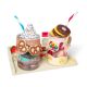 Set de joaca pentru dezvoltarea indemanarii si a creativitatii Make a Shake, 3 ani+, 37 piese, Melissa & Doug 728290