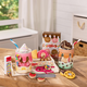 Set de joaca pentru dezvoltarea indemanarii si a creativitatii Make a Shake, 3 ani+, 37 piese, Melissa & Doug 728286