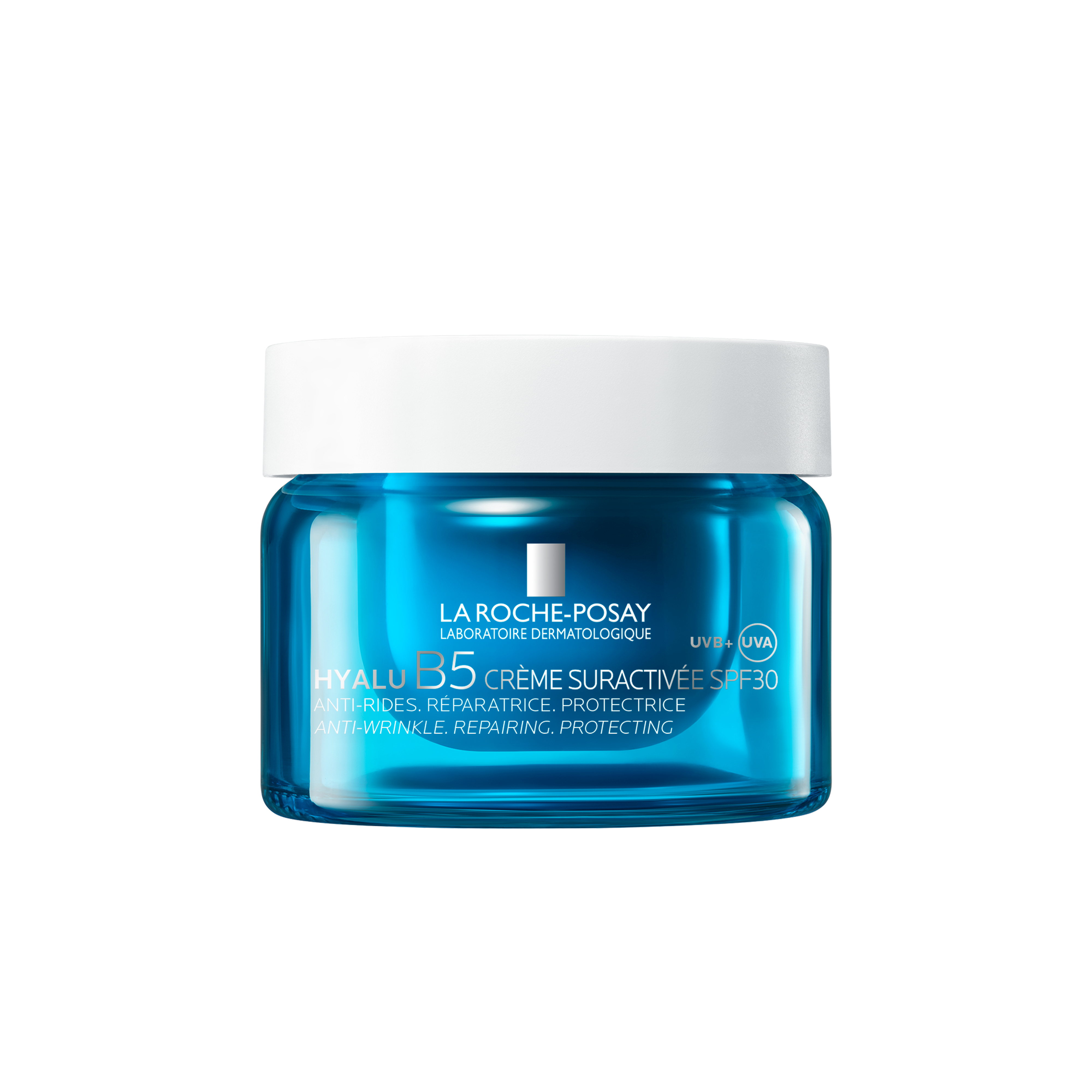 Crema supra activata cu acid hialuronic si SPF 30 Hyalu B5, 50 ml, La Roche Posay