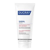 Sampon zilnic sebo-absorbant Sabal Argeal, 200 ml, Ducray