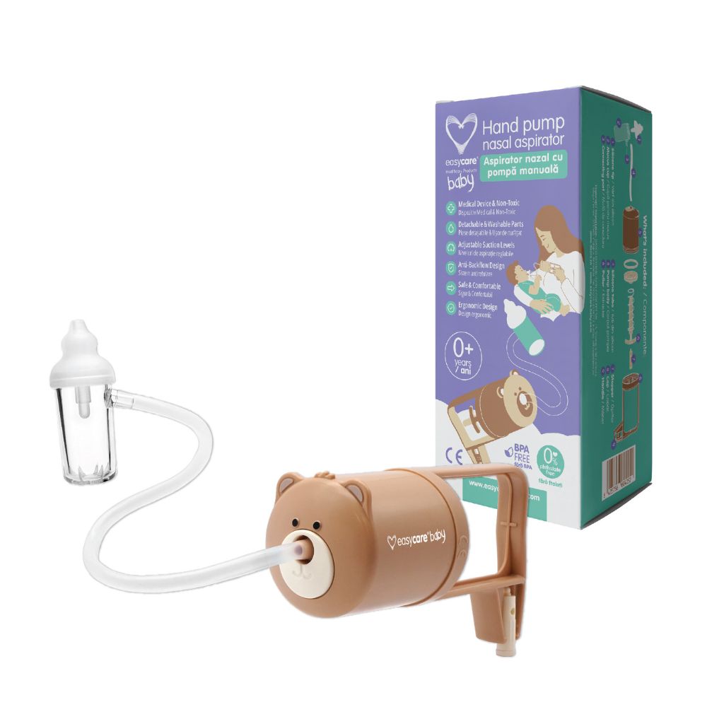 Aspirator nazal cu pompa manuala, Easycare Baby