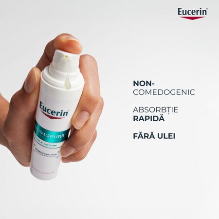 Ser cu tripla actiune Dermo Pure, 40 ml, Eucerin 728368