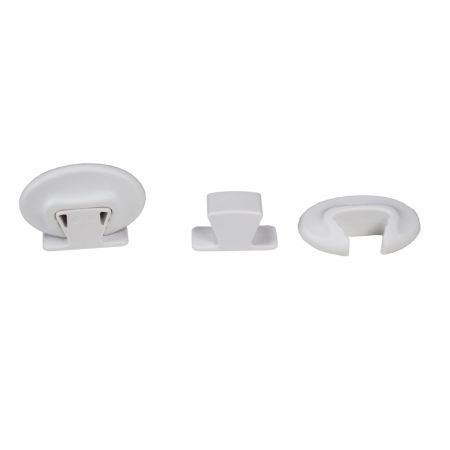 Set 2 opritoare pentru usa, White, Safe and Care