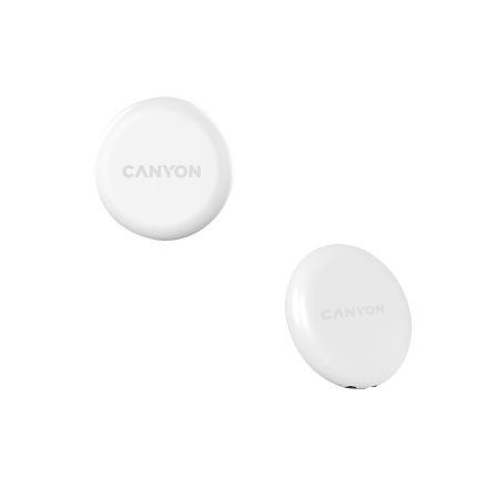 Set 4 dispozitive anti pierdere, Alb, Smart ONTAG 1, Canyon 728491