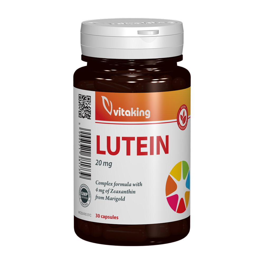 Lutein, 20 mg, 30 capsule, Vitaking