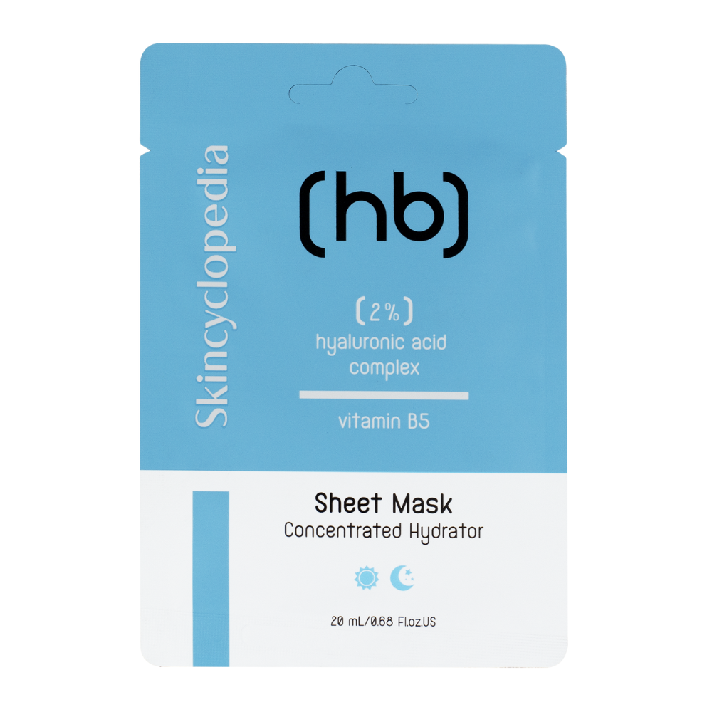 Masca de fata 2% Acid Hialuronic + Vitamina B5, 20 ml, Skincyclopedia