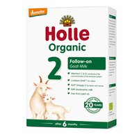 Formula de lapte praf de capra Bio 2, 6 luni+, 400 g, Holle Baby Food