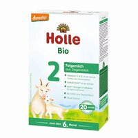 Formula de lapte praf de capra Bio 2, 6 luni+, 400 g, Holle Baby Food