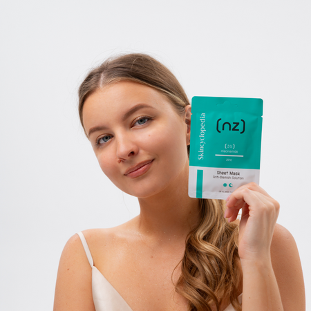 Masca de fata pentru ten cu imperfectiuni 3% Niacinamide NZ, 20 ml, Skincyclopedia 728596