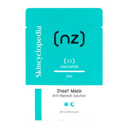 Masca de fata pentru ten cu imperfectiuni 3% Niacinamide, 20 ml, Skincyclopedia