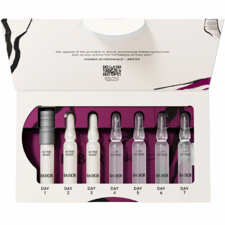 Set fiole cu Ceramide Overnight Lift, 7 fiole x 2 ml, Babor 728609