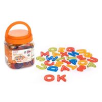 Set educativ STEM cu 76 litere mari translucide, 3 ani+, Miniland