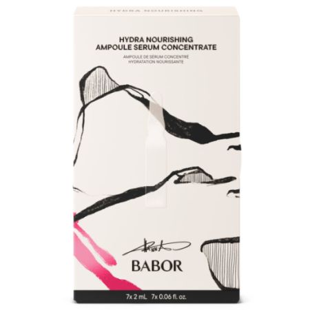 Set fiole cu acid hialuronic si pro vitamina B5 Hydra Nourishing, 7x2 ml, Babor