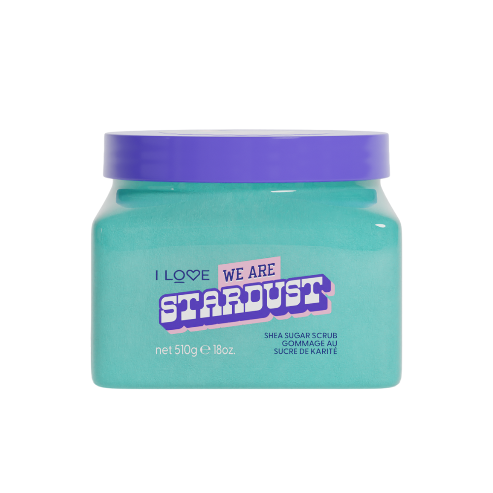 Exfoliant de corp We Are Stardust, 510 g, I Love