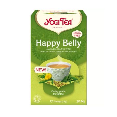 Ceai bio Happy Belly, 17 plicuri, Yogi