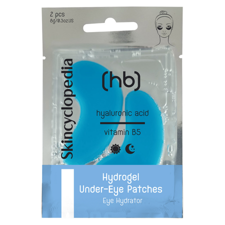 Patchuri hidrogel cu Acid Hialuronic, 2 bucati, Skincyclopedia