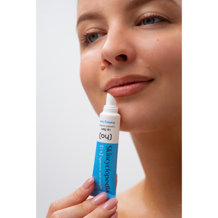 Balsam de buze cu Acid Hialuronic Complex 1%, Blueberry, 10 ml, Skincyclopedia 728694