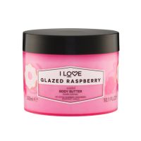 Unt de corp Glazed Raspberry Signature, 330 ml, I Love