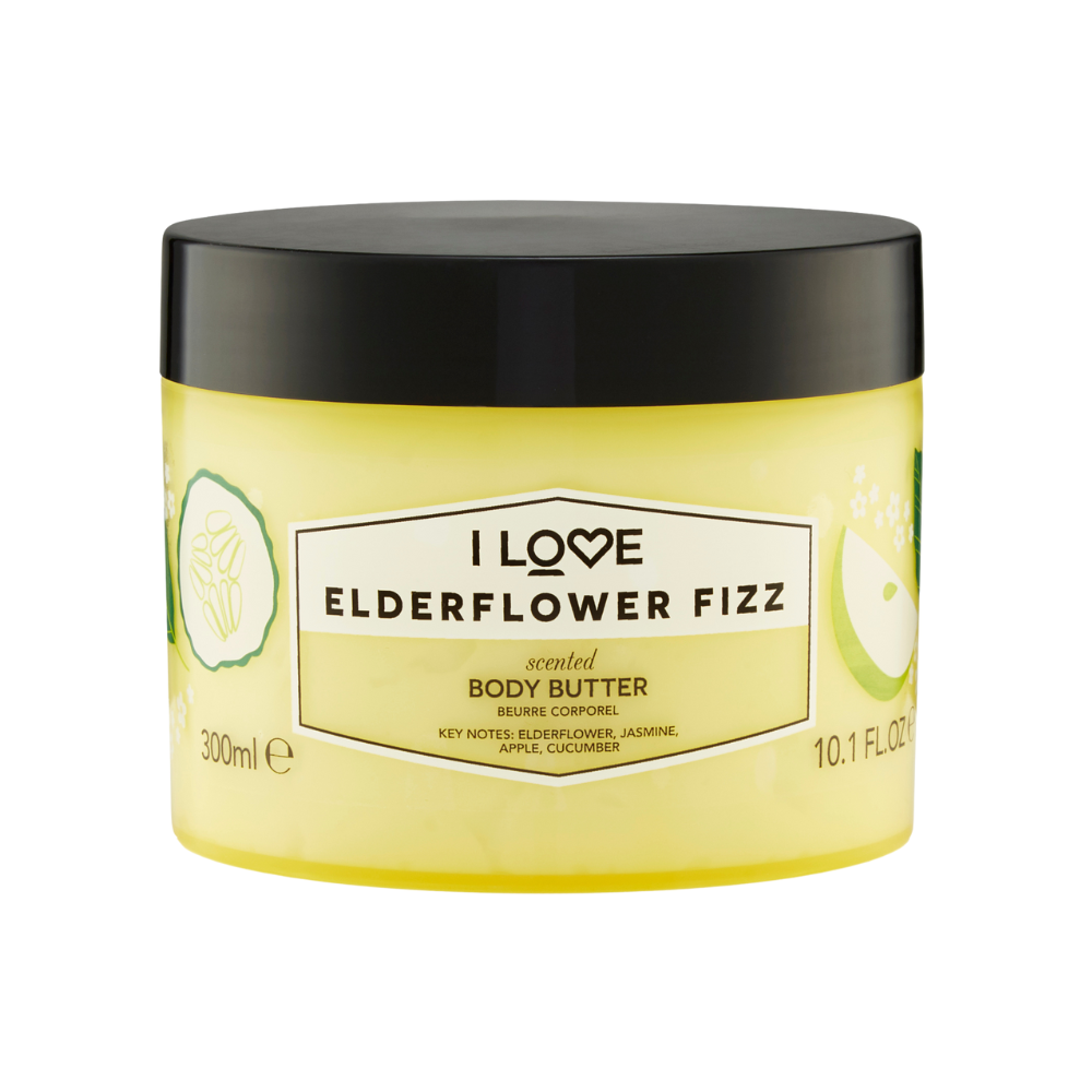 Unt de corp Elderflower Fizz Signature, 330 ml, I Love