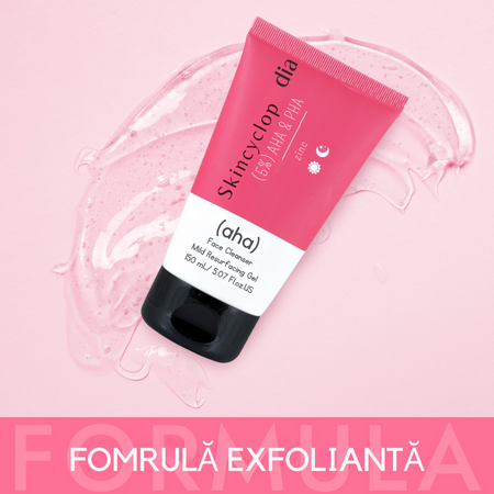 Gel de curatare faciala 5% AHA&PHA, 150 ml, Skincyclopedia 728725