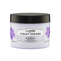 Unt de corp Violet Dreams Signature, 330 ml, I Love