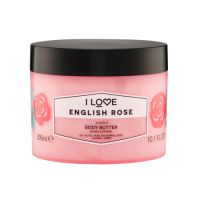 Unt de corp English Rose Signature, 330 ml, I Love