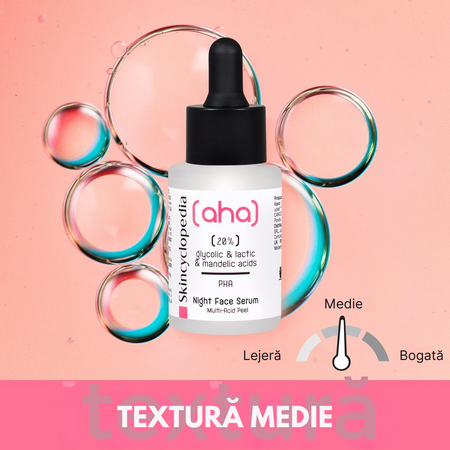 Serum fata cu 20% AHA + PHA, 30 ml, Skincyclopedia 728765