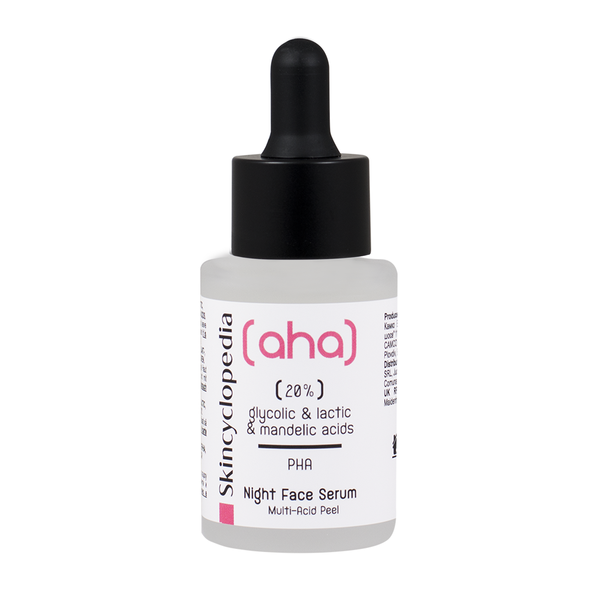 Serum fata cu 20% AHA + PHA, 30 ml, Skincyclopedia