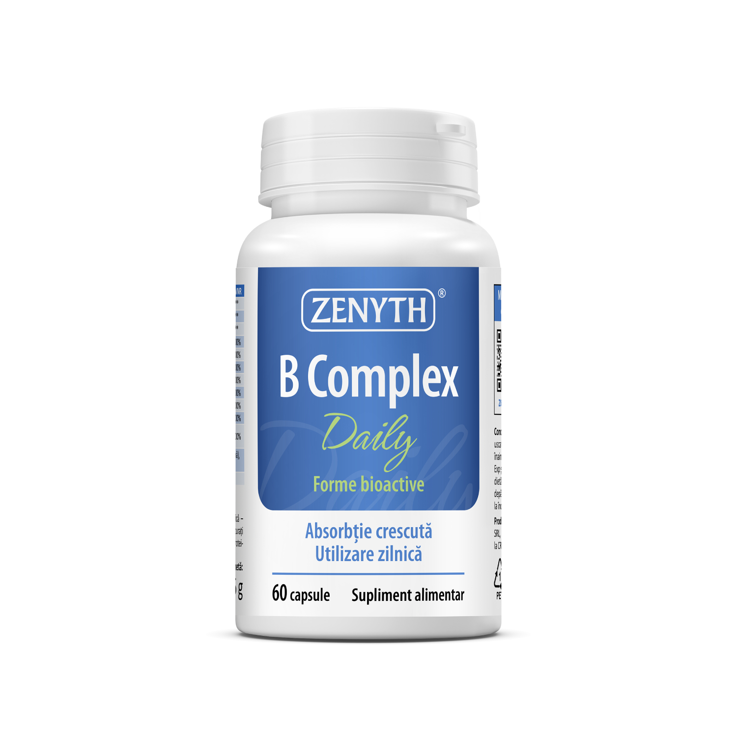 B Complex Daily, 60 capsule, Zenyth