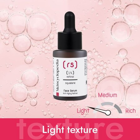 Serum de fata antirid cu Retinol 1%, 30 ml, Skincyclopedia 728769