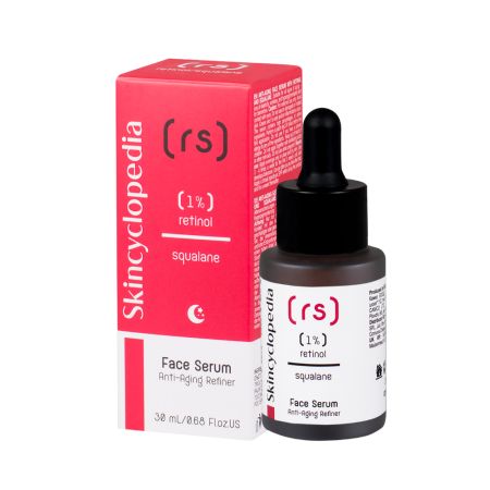 Serum de fata antirid cu Retinol 1%, 30 ml, Skincyclopedia 728770
