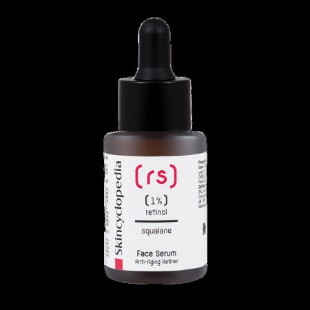 Serum de fata antirid cu Retinol 1%, 30 ml, Skincyclopedia