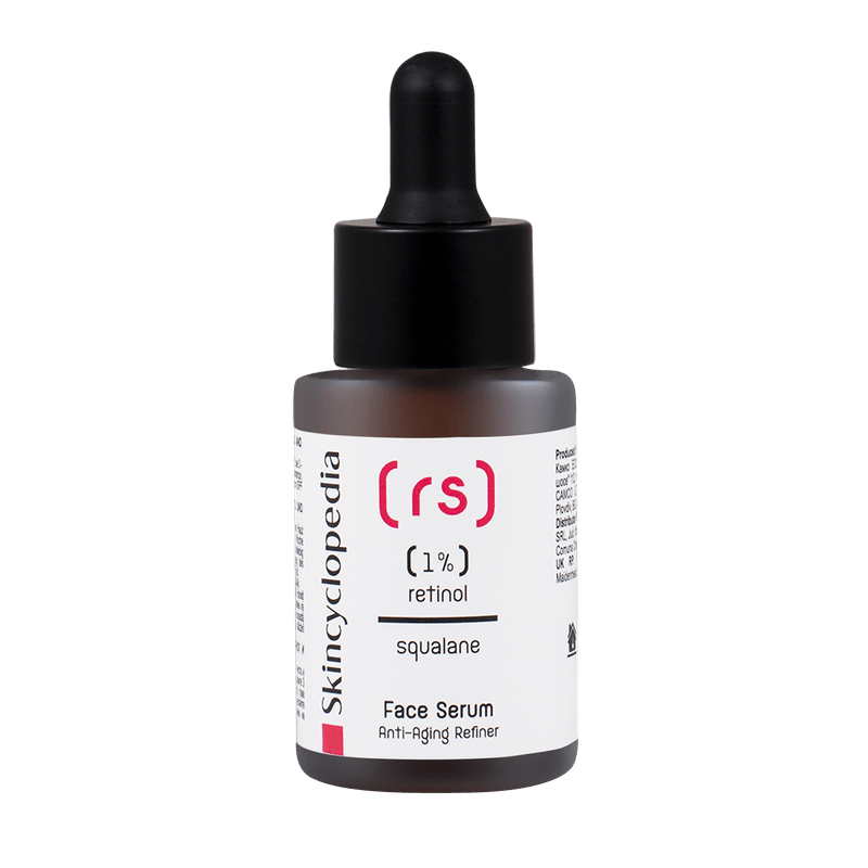 Serum de fata antirid cu Retinol 1%, 30 ml, Skincyclopedia