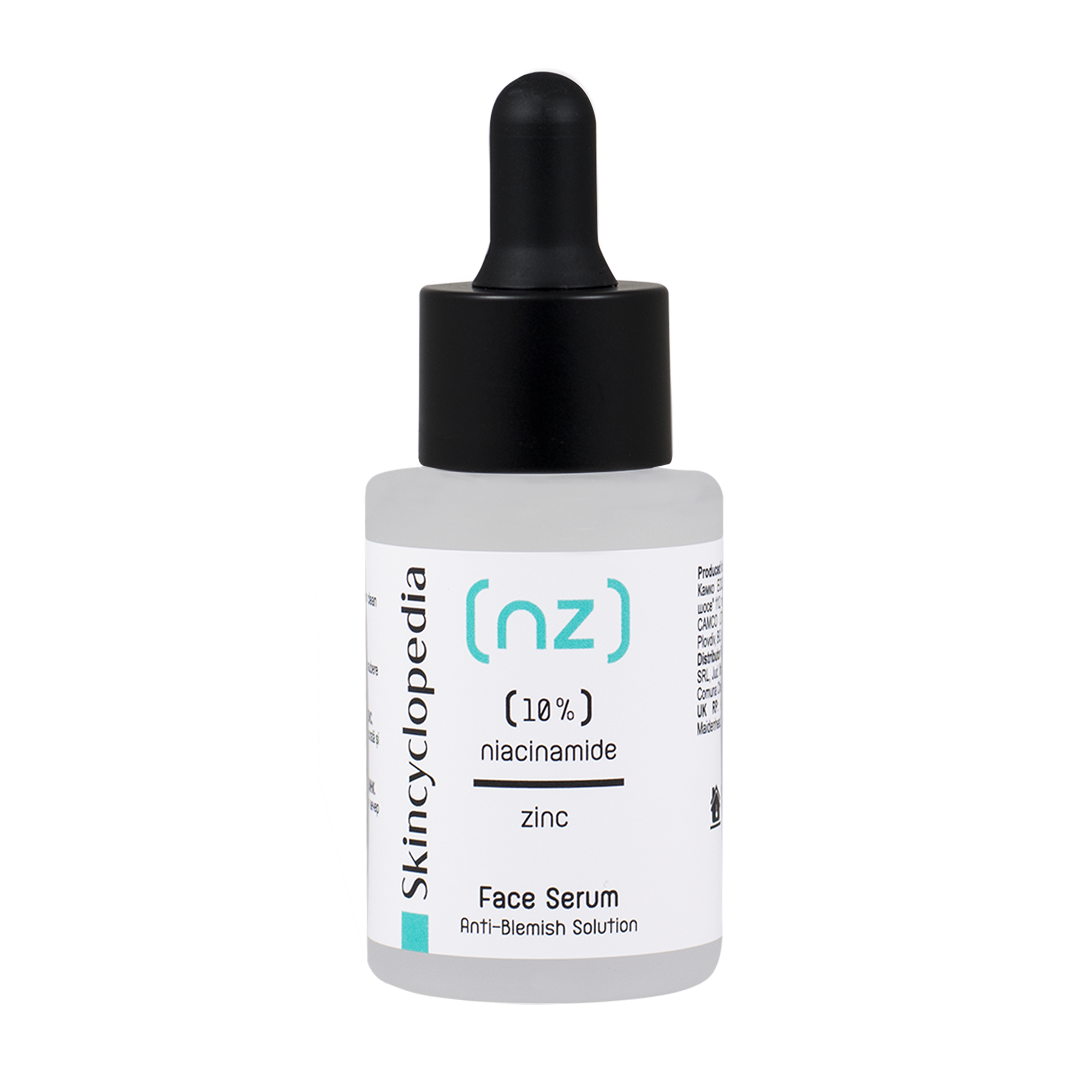 Serum de fata Niacinamida 10% + Zinc 1%, 30 ml, Skincyclopedia
