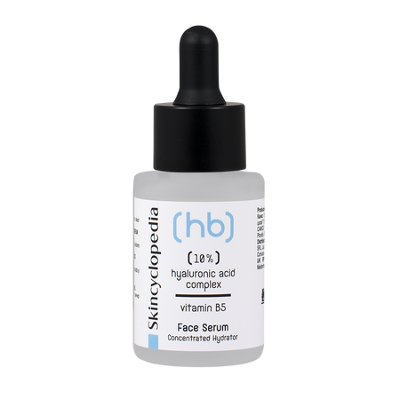 Serum de fata cu 10% Acid Hialuronic si Vitamina B5, 30 ml, Skincyclopedia