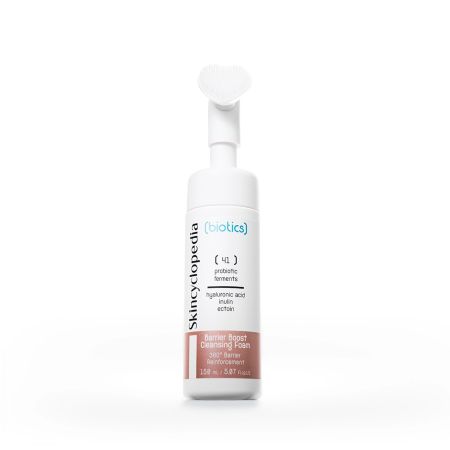 Spuma pentru curatarea fetei cu probiotice, ectoina si inulina Biotics, 150 ml, Skincyclopedia
