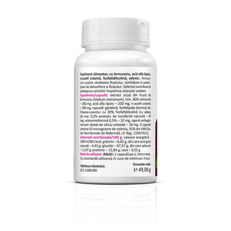 LiverHelp Forte, 60 comprimate, Zenyth 772408