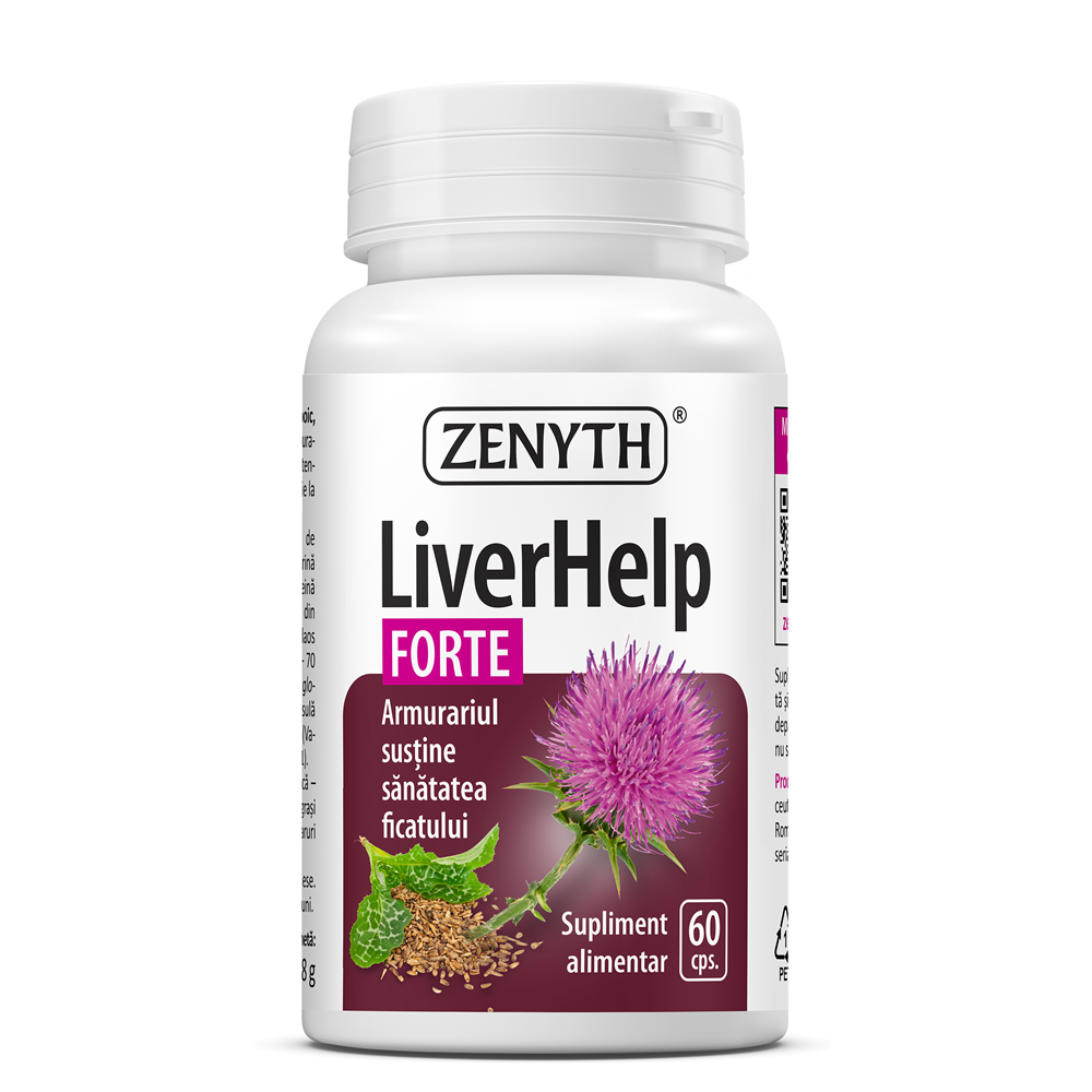 LiverHelp Forte, 60 comprimate, Zenyth
