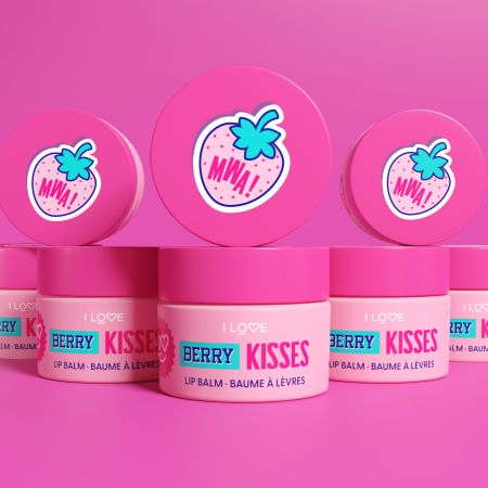 Balsam de buze Berry Kisses, 10 g, I Love 728818